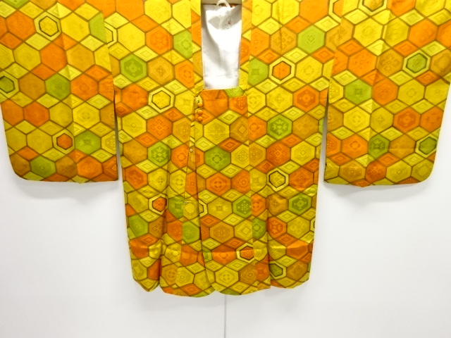 亀甲模様道行コート